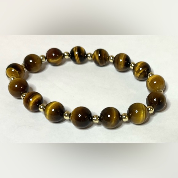 Tigers eye elastic bracelet jewelry - Picture 10 of 10